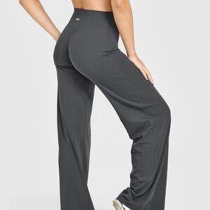 Oner Active SOFTMOTION™ STRAIGHT LEG PANTS WITH WHITE LOGO Coal